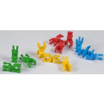 LOT DE 12 PINCES ROTATIVES MULTI-USAGES
