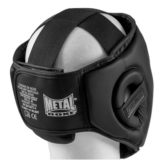 Casque intégral Noir METAL BOXE Enfant