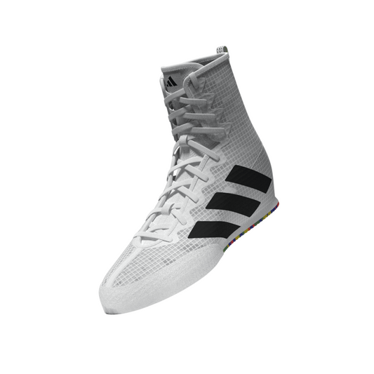 Chaussures de Boxe Adidas BOX HOG 4 - Olympique Blanche