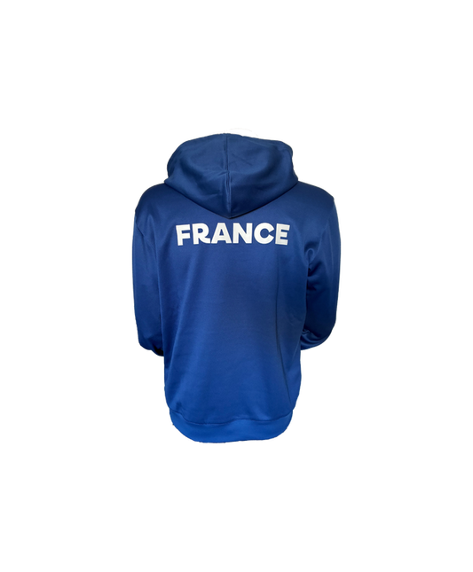 Sweat Adidas Tech France judo - Blau/Blanc