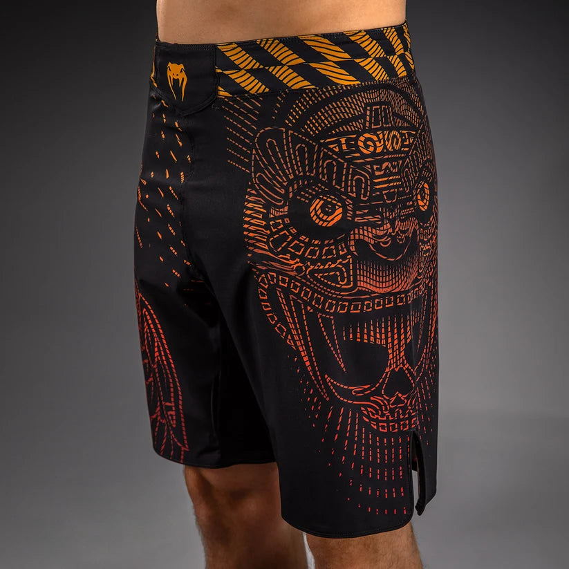 Short de Combat Quetzal Fury Venum - Noir/Rouge Fury/Mandarine