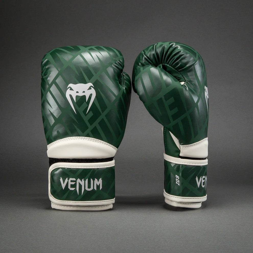 Venum Contender 1.5 XT Gants De Boxes - Forest Green/Off White