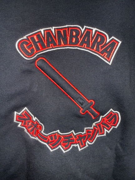 Sweat col rond IPPON STAR "chanbara 3D" - Noir