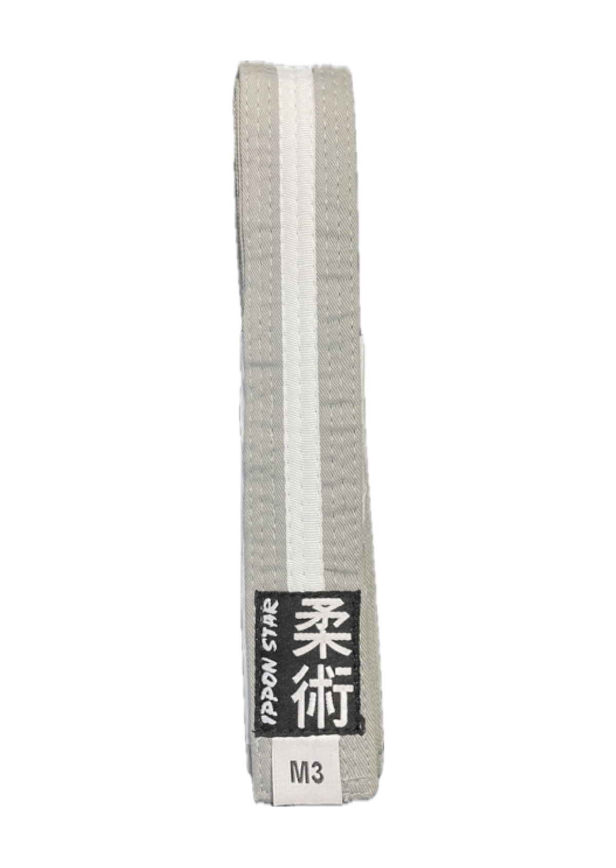 Ceinture de JJB IPPON STAR - Gris/Blanc