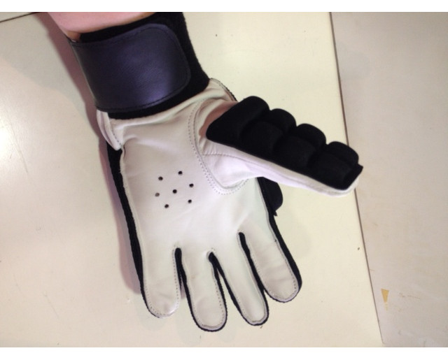 Gants cuir noir HG 