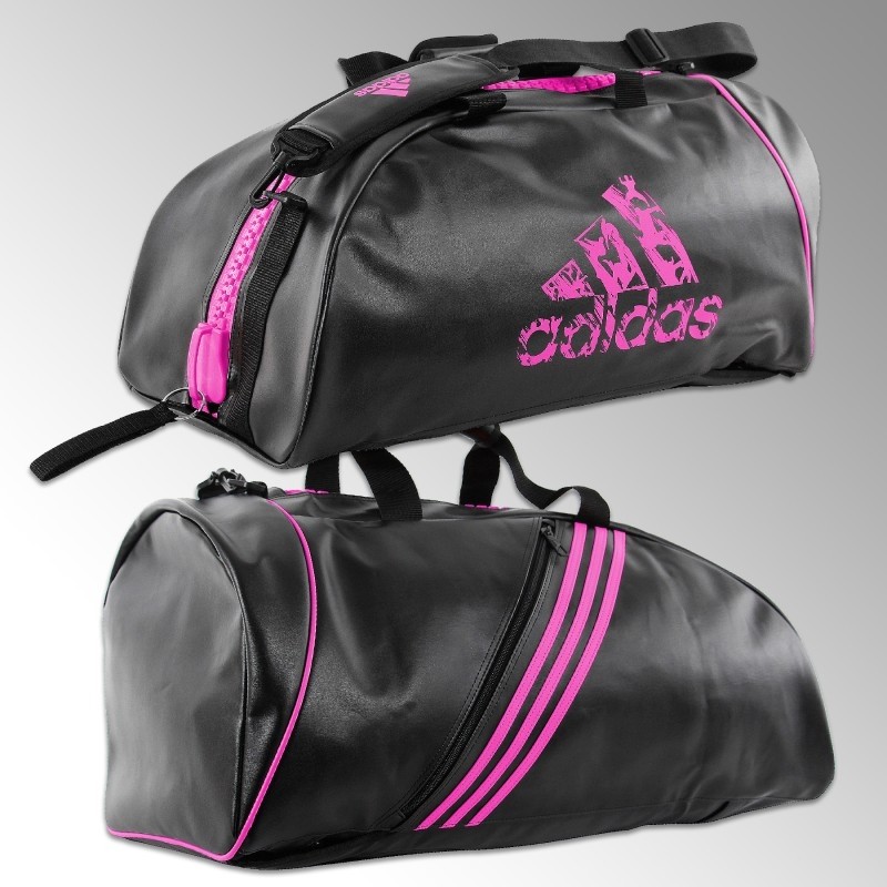 sac adidas rose et noir