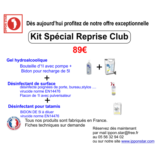 KIT NETTOYAGE SPECIAL REPRISE CLUB