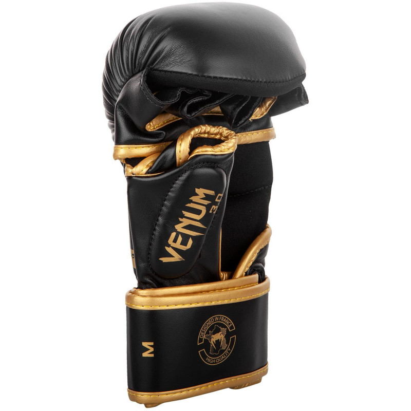 Gants de Boxe Venum YKZ21 - Pour Enfant - Noir/Blanc