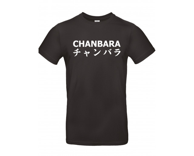 T-SHIRT CHANBARA NOIR