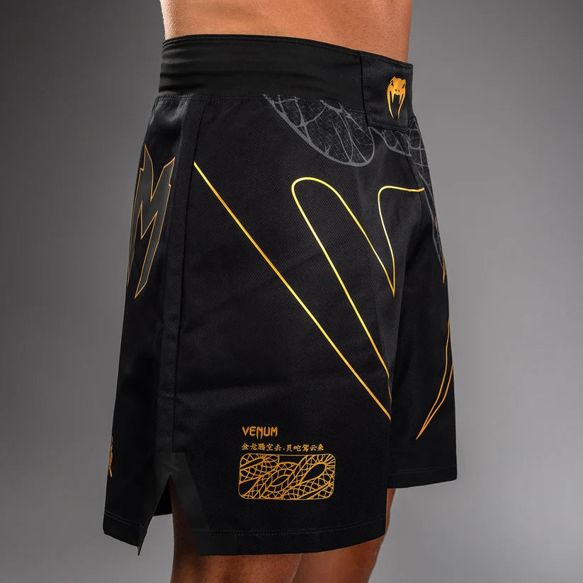 Short de Combat Serpenti Venum – Noir/Argent/Or
