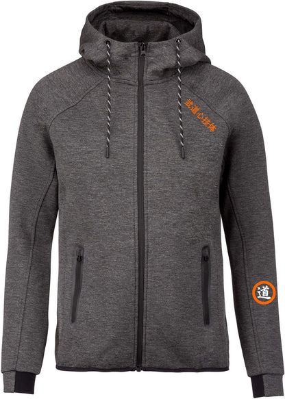 Sweat gris/orange Budo Shin Gi Tai