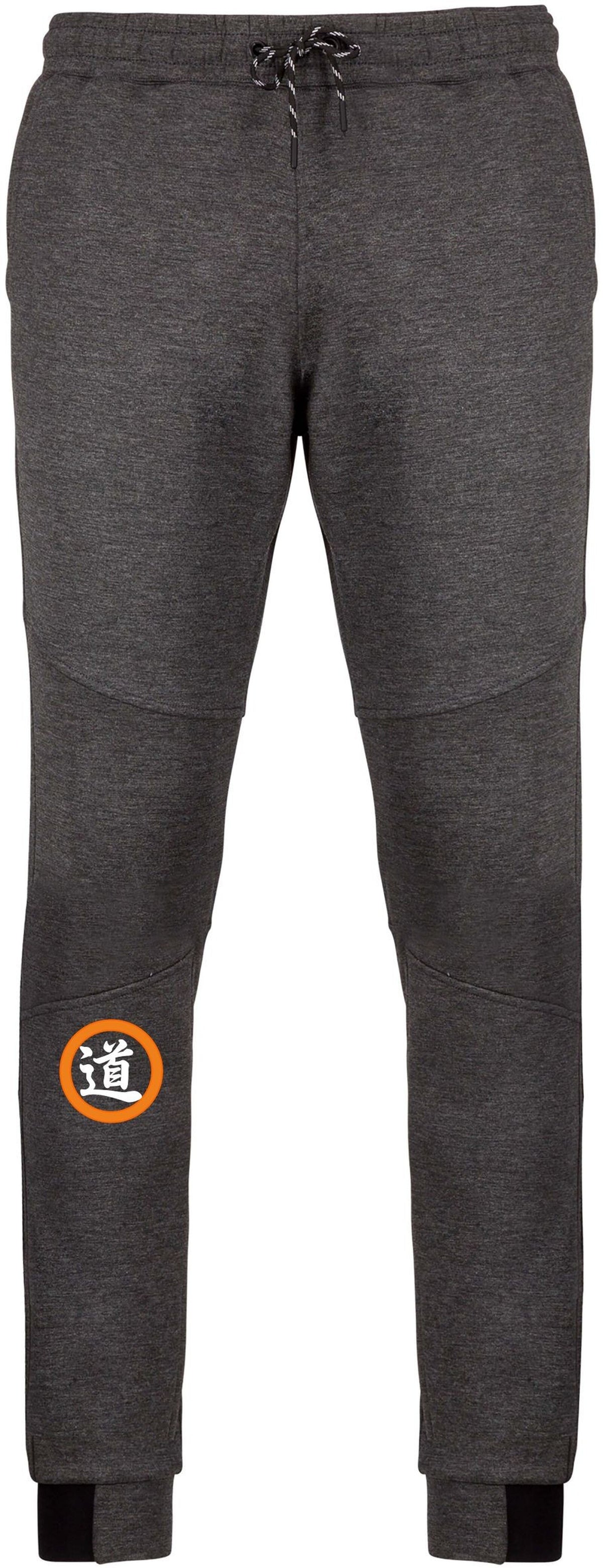 Pantalon gris/orange Budo