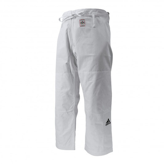 Pantalon de Judo Adidas IJF blanc
