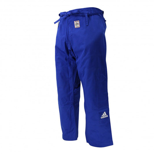Pantalon Adidas de Judo IJF bleu