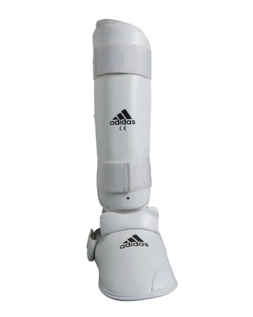 PROTEGE TIBIA PIED AMOVIBLE  ADIDAS BLANC