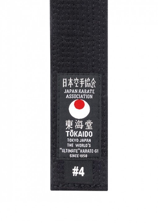CEINTURE TOKAIDO NOIRE COTON
