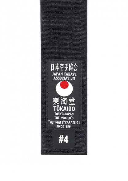 CEINTURE TOKAIDO NOIRE COTON