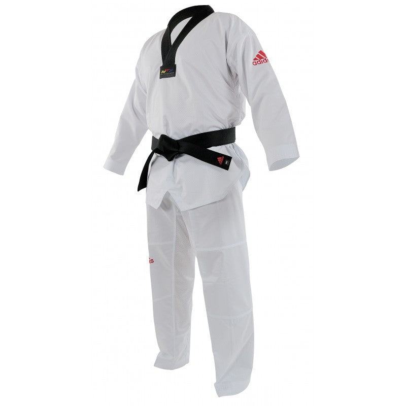 DOBOK ADIDAS CONTEST COL NOIR - ROUGE