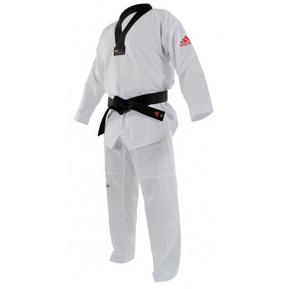 DOBOK ADIDAS CONTEST COL NOIR - ROUGE
