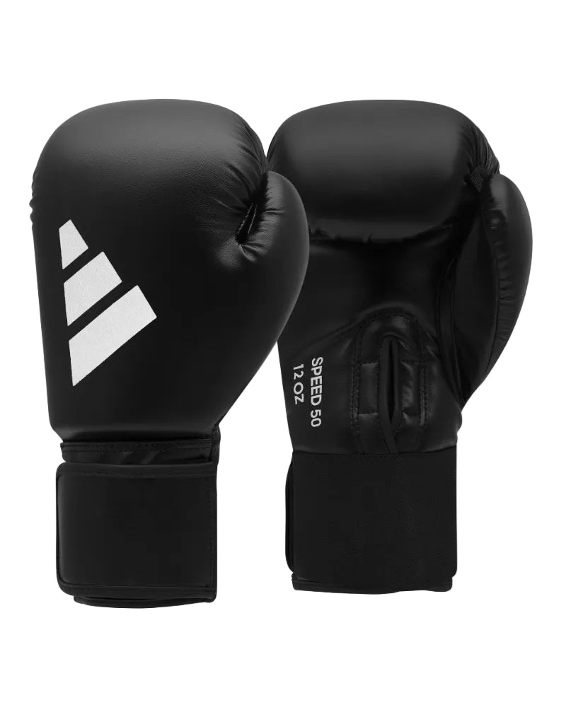 GANTS ADIDAS SPEED 50 NOIR/BLANC
