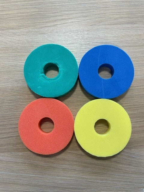 Tsuba mousse de couleur