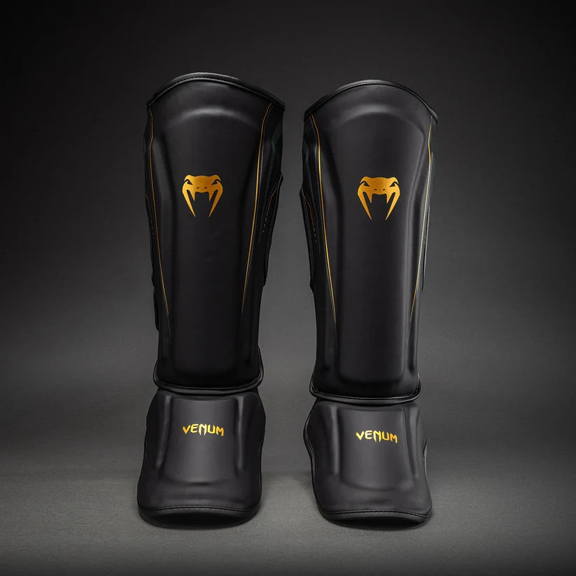 Protège-tibias Streamline Venum – Noir/Or
