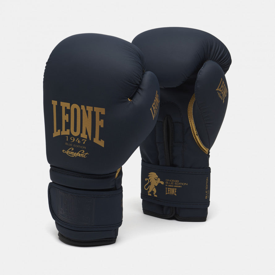 GANTS DE BOXE BLUE EDITION LEONE