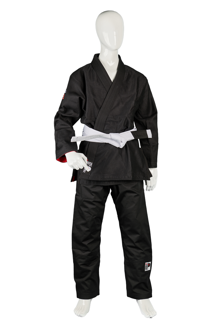 KIMONO JU JITSU NOIR ENFANT