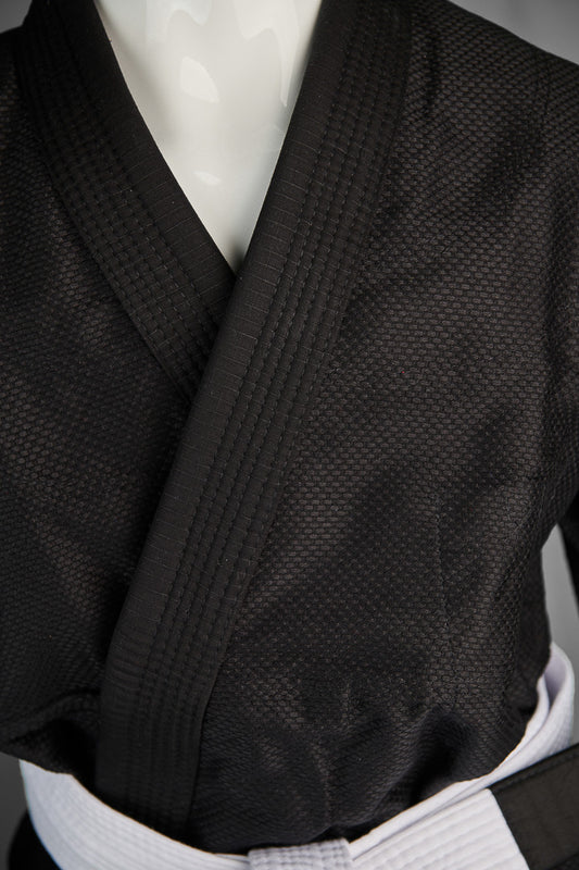 KIMONO JU JITSU NOIR ENFANT