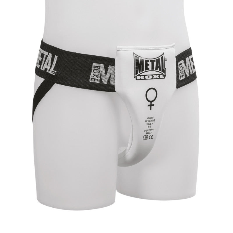 COQUILLE FEMME METAL BOXE - BLANC