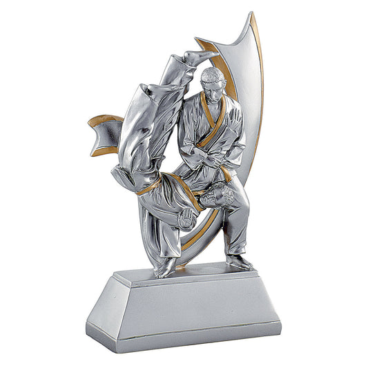 Trophée en résine  Judo H.15 cm