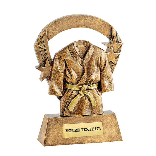 Trophée en résine Kimono H.16 cm