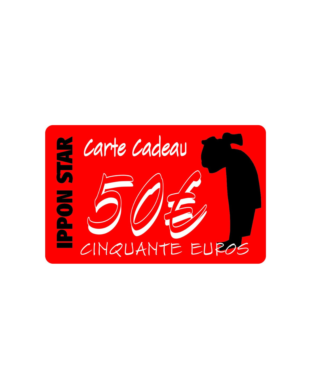 Carte cadeaux IPPON STAR 50 euros