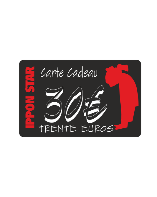 Carte cadeaux IPPON STAR 30 euros