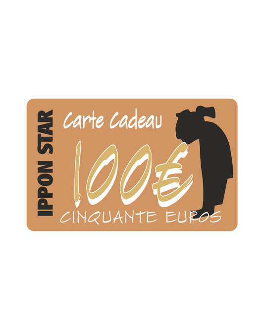 Carte cadeaux IPPON STAR 100 euros