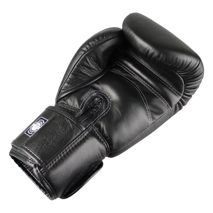 GANTS CUIR TWINS BLACK