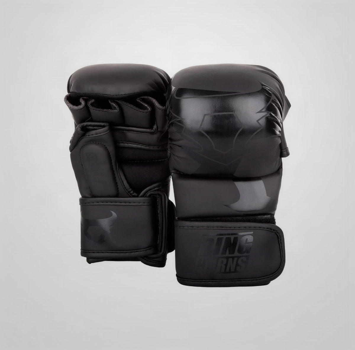 GANTS DE SPARRING RINGHORNS CHARGER - NOIR/NOIR