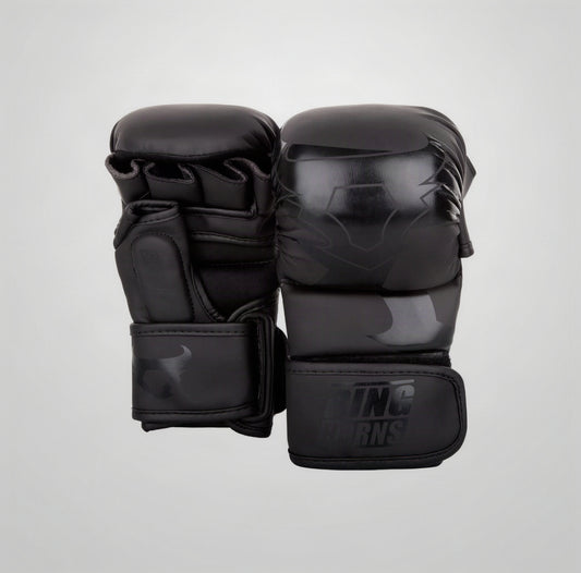 GANTS DE SPARRING RINGHORNS CHARGER - NOIR/NOIR