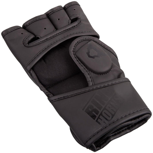 GANTS DE MMA RINGHORNS CHARGER - NOIR/NOIR