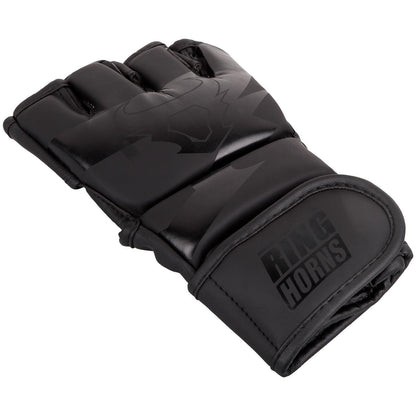 GANTS DE MMA RINGHORNS CHARGER - NOIR/NOIR