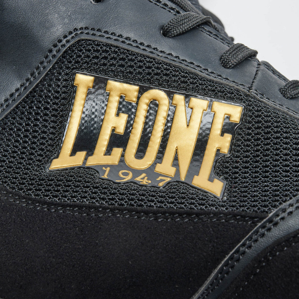 CHAUSSURE BOXE LEONE PREMIUM NOIR
