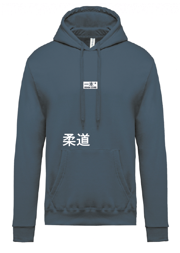 SWEAT CAPUCHE ORION BLUE JUDO Nanakorobiyaoki