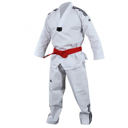 Dobok ADIDAS CLUB "bandes noires"