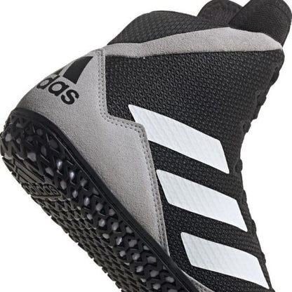 CHAUSSURE LUTTE MAT WIZARD 5 NOIRE ET GRISE