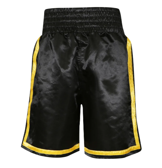 SHORT EVERLAST NOIR & JAUNE BOXE ANGLAISE