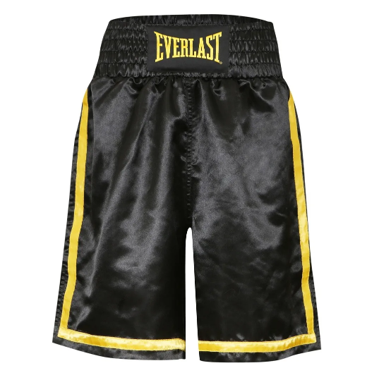 SHORT EVERLAST NOIR & JAUNE BOXE ANGLAISE