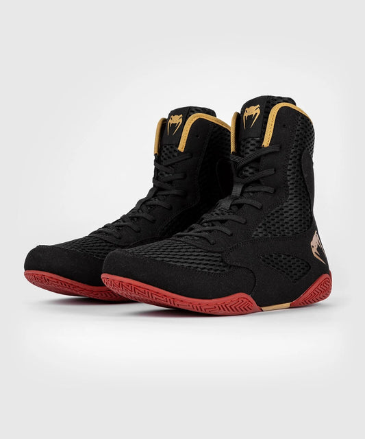 Chaussures de Boxe Venum Contender - Noir/Or/Rouge