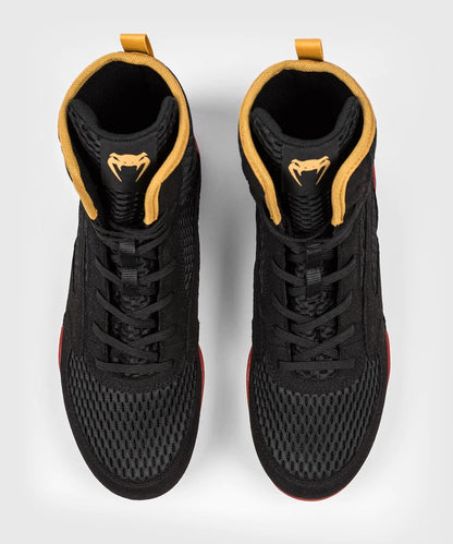 Chaussures de Boxe Venum Contender - Noir/Or/Rouge