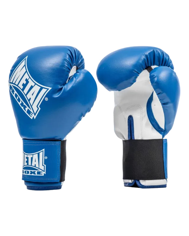 Gants Initiation Metal Boxe Bleu