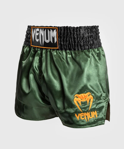 Venum Classic Short Muay Thai - Vert/Or/Noir